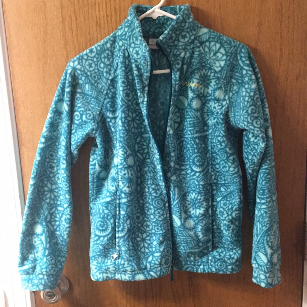 Blue Columbia fleece